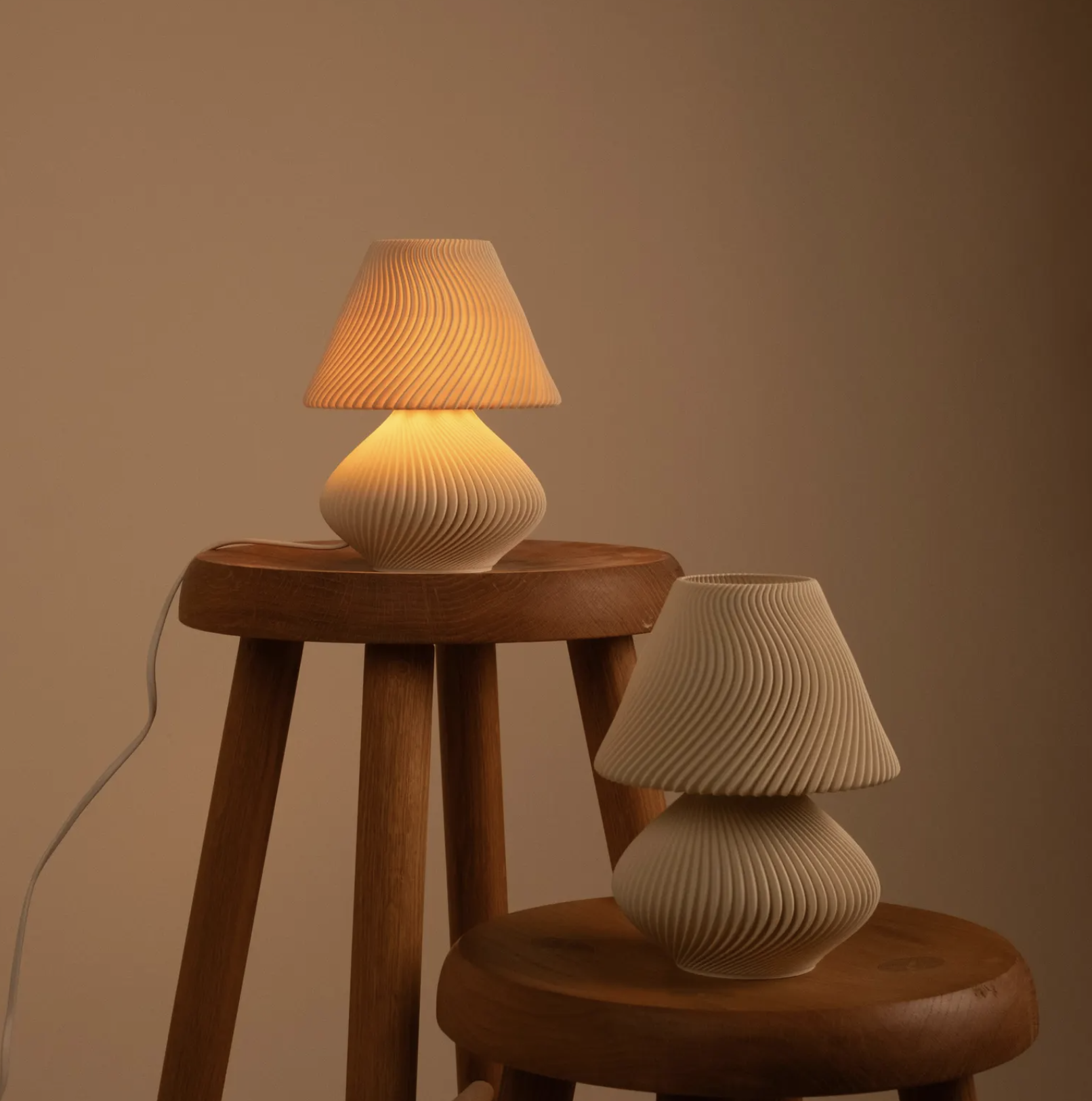 Japandi Bedside Lamp